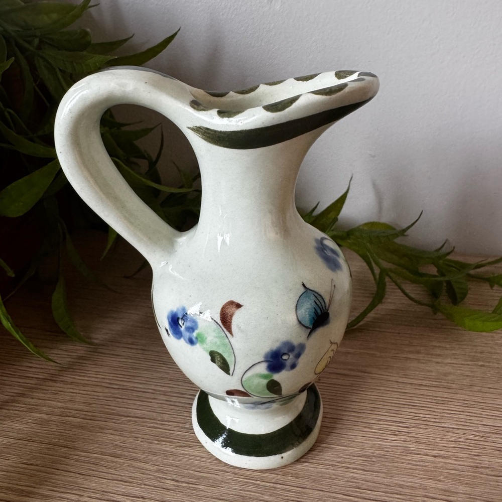 Tonala Mexican Folk Art Mini Pitcher - Picture 8 of 8
